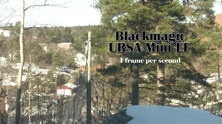 Blackmagic Ursa Mini 4k EF Test