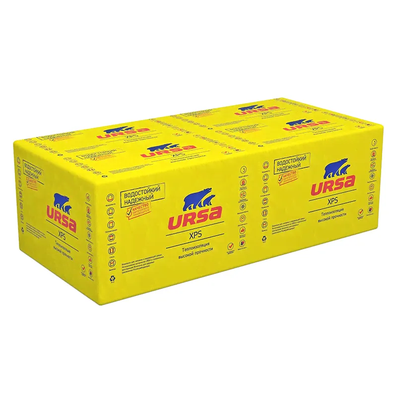 URSA ПРОФ 500 XPS N-V-L-G-4 тип 45 2500х600х50-0