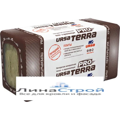УТЕПЛИТЕЛЬ URSA TERRA 37 PN 1250*610*50ММ-0