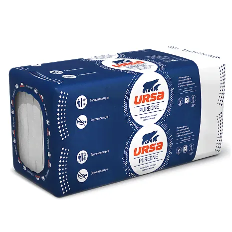 Утеплитель URSA PureOne 1250*600*50 (12шт./9м2)