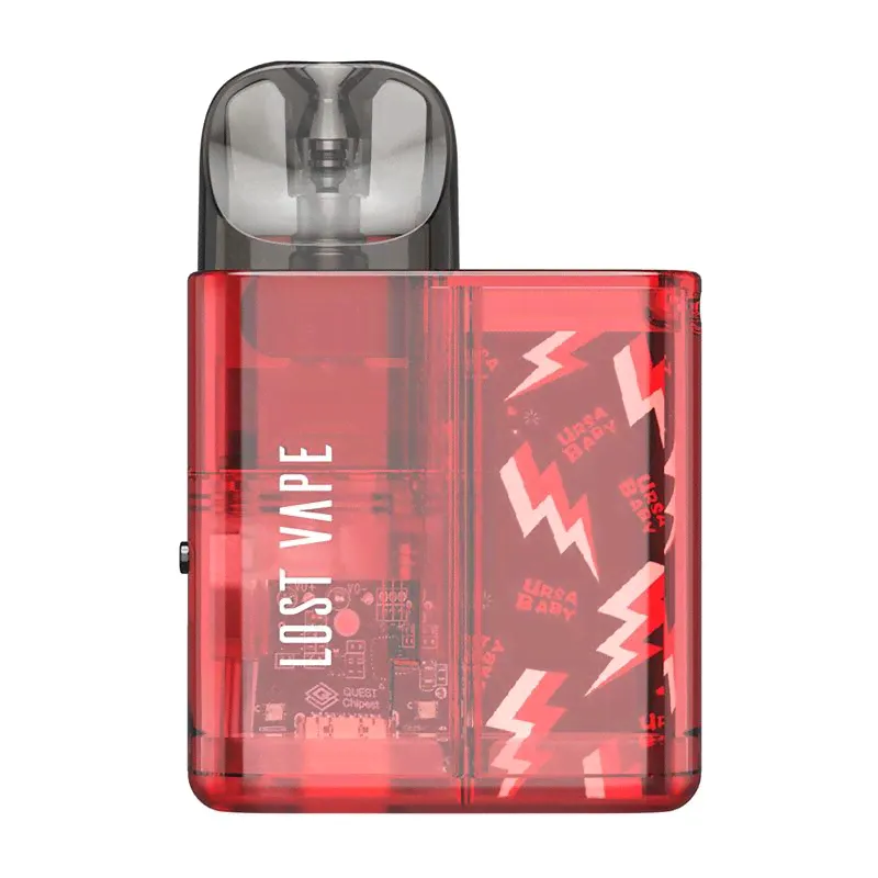 Стартовый набор Lost Vape Ursa Baby 800mAh 2.5ml – Red Clear-1
